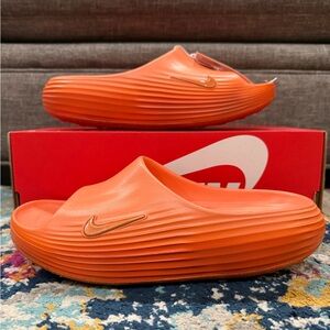 Size 9 - Nike ReactX Rejuven8 Slide “Campfire Orange”